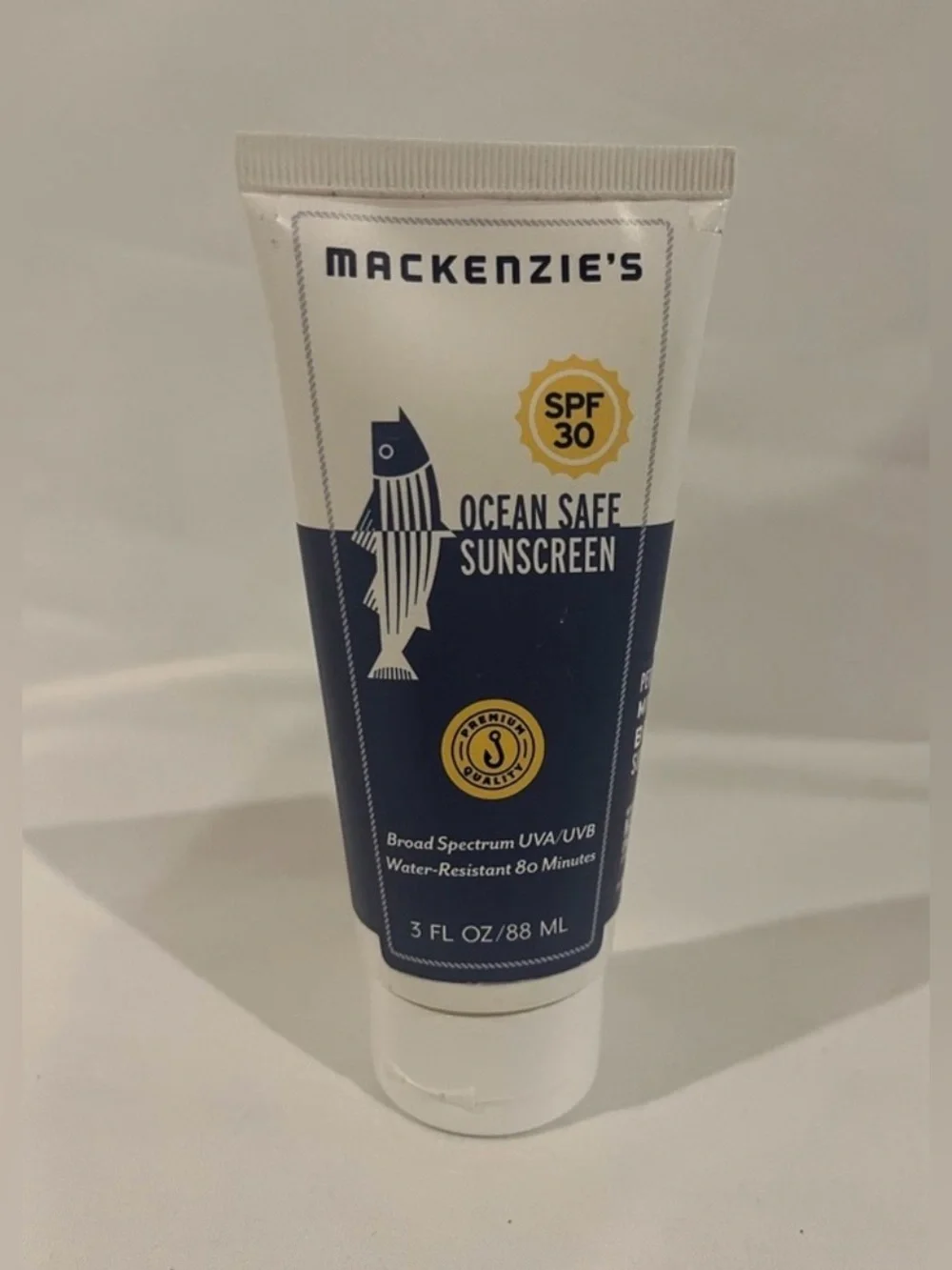 Mackenzie's SPF 30 OCEAN SAFE SUNSCREEN 3 FL OZ